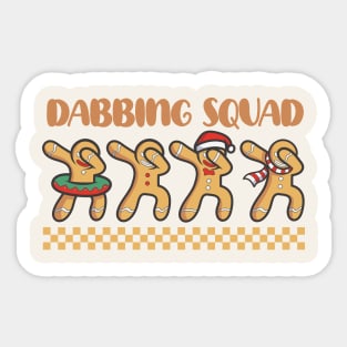 Dabbing Squad Sticker